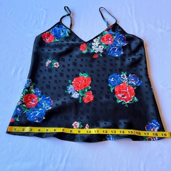 Tory Burch black tea rose silk camisole - Picture 8 of 9